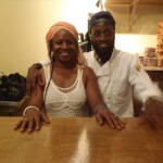 Makini's Dream Natural Foods Cafe inside Sister's Uptown Bookstore in NYC